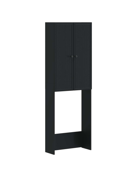 Mobile Bagno EDE Nero 66 x 25,5 x 190 cm Legno ingegnerizzato