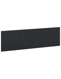 Testiera da Muro ARNHEM Nero Legno ingegnerizzato