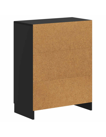 Mobiletto da Bagno UTRECHT Nero 59,5 x 31 x 77 cm