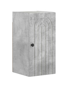 Armadio da bagno a muro ALKMAAR Grigio Cemento 30 x 31 x 59 cm