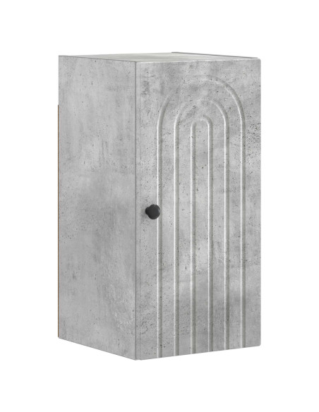 Armadio da bagno a muro ALKMAAR Grigio Cemento 30 x 31 x 59 cm