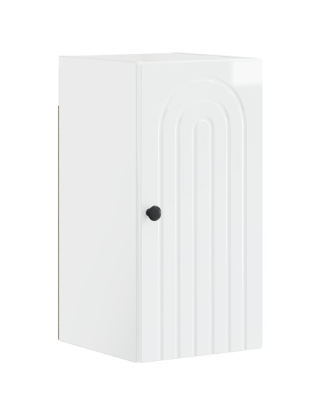 Armadio da bagno a muro ALKMAAR Bianco Lucido 30 x 31 x 59 cm