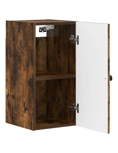 Armadio da bagno a muro ALKMAAR Rovere Fumo 30 x 31 x 59 cm