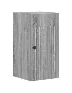Armadio da bagno a muro ALKMAAR Sonoma grigio 30 x 31 x 59 cm