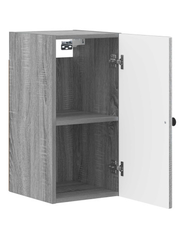 Armadio da bagno a muro ALKMAAR Sonoma grigio 30 x 31 x 59 cm