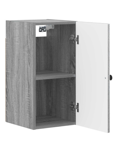 Armadio da bagno a muro ALKMAAR Sonoma grigio 30 x 31 x 59 cm