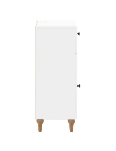 Mobiletto da Bagno ALKMAAR Bianco 30 x 31 x 80 cm