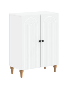 Mobiletto da Bagno ALKMAAR Bianco 59,5 x 31 x 80 cm