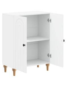 Mobiletto da Bagno ALKMAAR Bianco 59,5 x 31 x 80 cm 2
