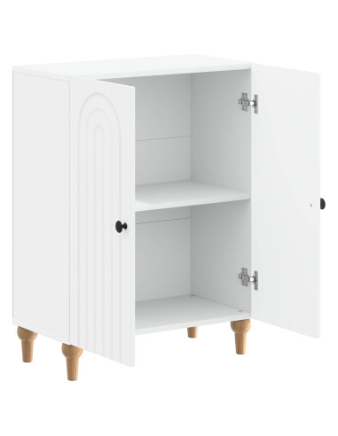 Mobiletto da Bagno ALKMAAR Bianco 59,5 x 31 x 80 cm