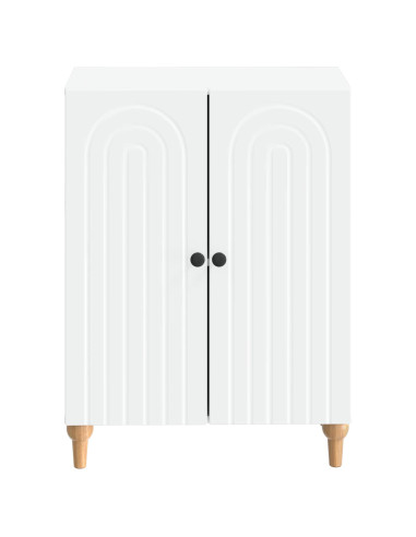 Mobiletto da Bagno ALKMAAR Bianco 59,5 x 31 x 80 cm