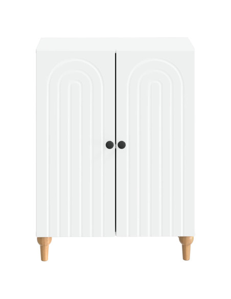 Mobiletto da Bagno ALKMAAR Bianco 59,5 x 31 x 80 cm