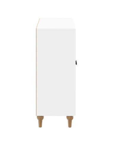 Mobiletto da Bagno ALKMAAR Bianco 59,5 x 31 x 80 cm