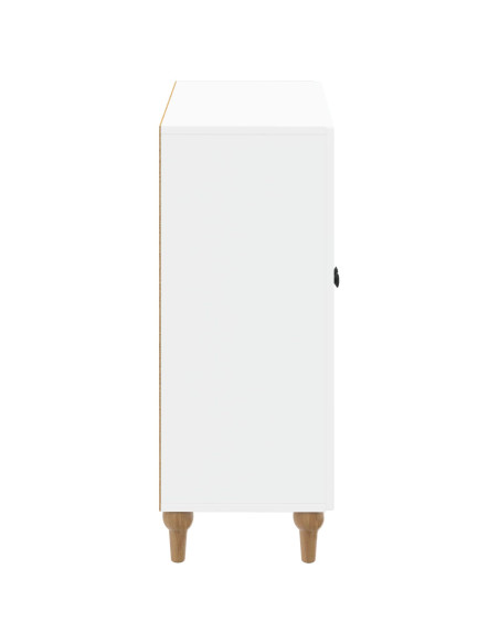 Mobiletto da Bagno ALKMAAR Bianco 59,5 x 31 x 80 cm