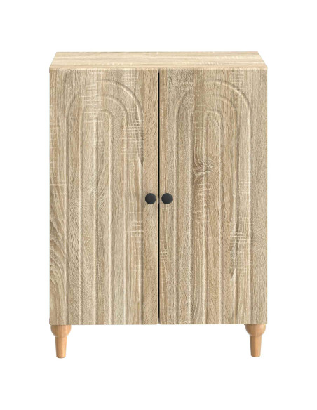 Mobiletto da Bagno ALKMAAR Rovere Sonoma 59,5 x 31 x 80 cm
