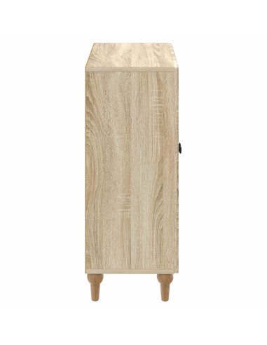Mobiletto da Bagno ALKMAAR Rovere Sonoma 59,5 x 31 x 80 cm