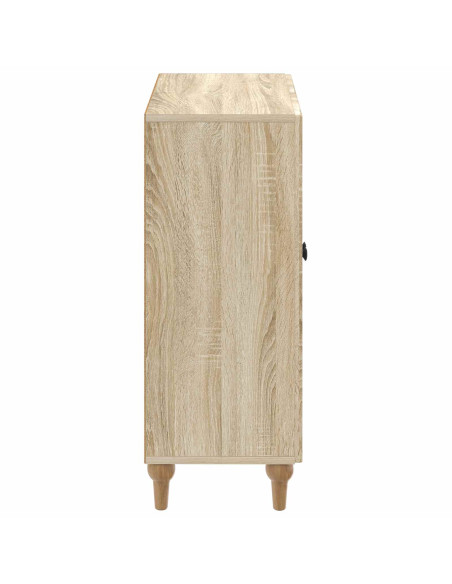 Mobiletto da Bagno ALKMAAR Rovere Sonoma 59,5 x 31 x 80 cm