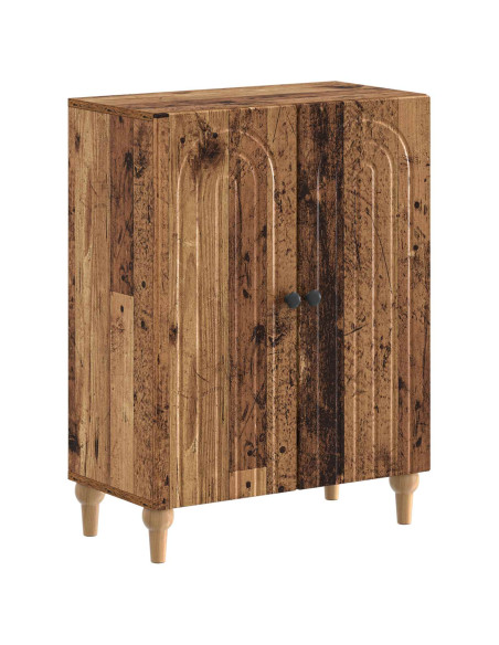 Mobiletto da Bagno ALKMAAR Legno antico 59,5 x 31 x 80 cm