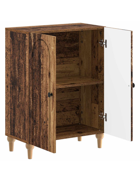 Mobiletto da Bagno ALKMAAR Legno antico 59,5 x 31 x 80 cm