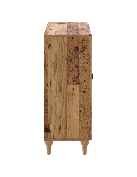 Mobiletto da Bagno ALKMAAR Legno antico 59,5 x 31 x 80 cm