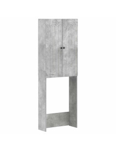 Mobile Bagno ALKMAAR Grigio Cemento 66 x 25,5 x 190 cm