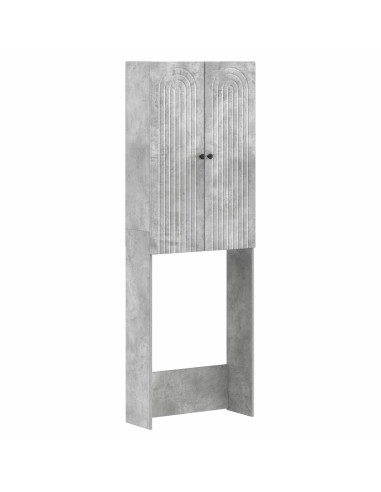 Mobile Bagno ALKMAAR Grigio Cemento 66 x 25,5 x 190 cm