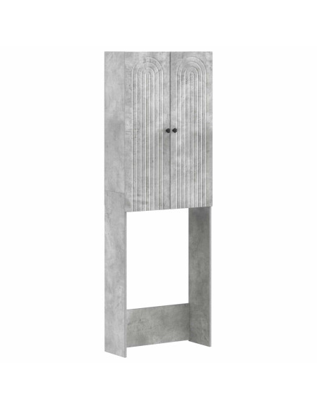 Mobile Bagno ALKMAAR Grigio Cemento 66 x 25,5 x 190 cm