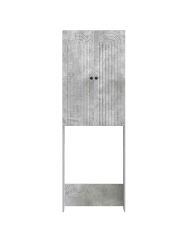 Mobile Bagno ALKMAAR Grigio Cemento 66 x 25,5 x 190 cm