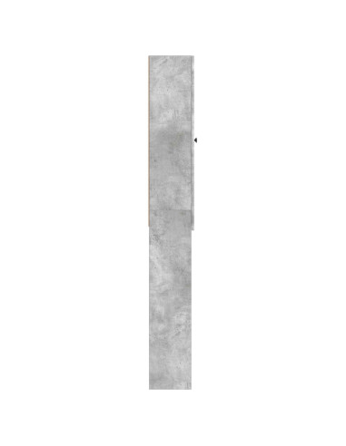 Mobile Bagno ALKMAAR Grigio Cemento 66 x 25,5 x 190 cm