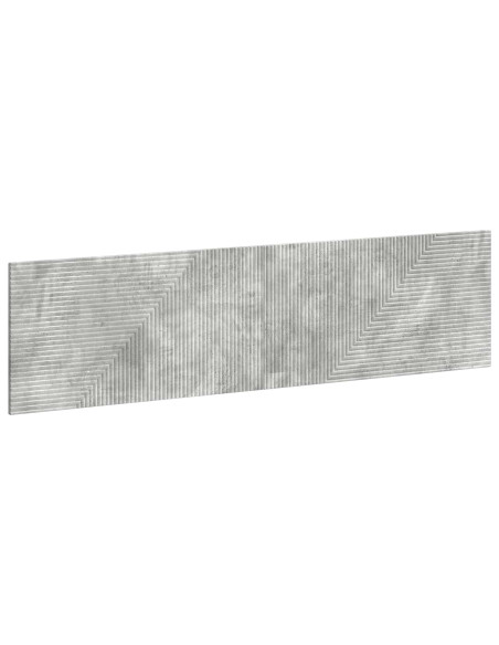 Testiera da Muro HAARLEM Grigio Cemento Legno ingegnerizzato