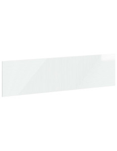 Testiera da Muro HAARLEM Bianco Lucido Legno ingegnerizzato