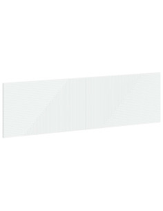 Testiera da Muro HAARLEM Bianco Legno ingegnerizzato
