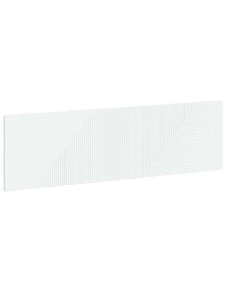 Testiera da Muro HAARLEM Bianco Legno ingegnerizzato