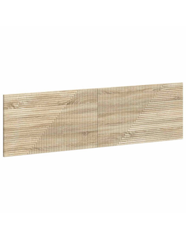 Testiera da Muro HAARLEM Rovere Sonoma Legno ingegnerizzato
