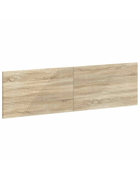 Testiera da Muro HAARLEM Rovere Sonoma Legno ingegnerizzato