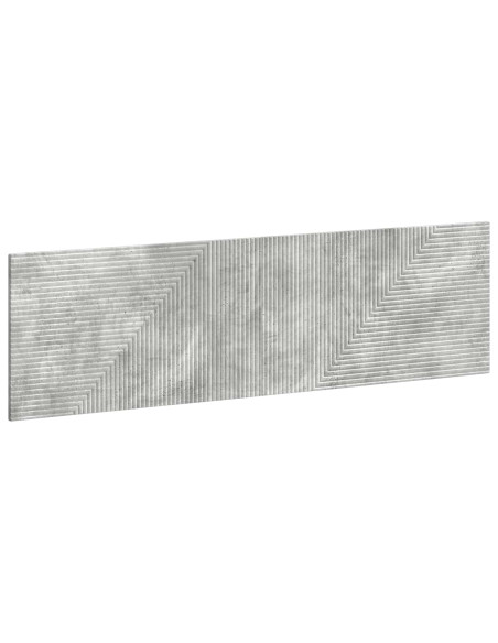 Testiera da Muro HAARLEM Grigio Cemento Legno ingegnerizzato