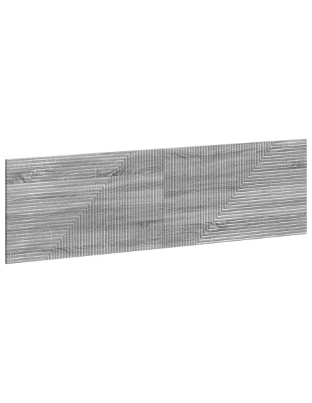 Testiera da Muro HAARLEM Sonoma grigio Legno ingegnerizzato