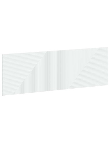 Testiera da Muro HAARLEM Bianco Legno ingegnerizzato