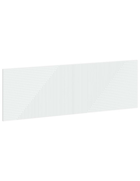 Testiera da Muro HAARLEM Bianco Legno ingegnerizzato