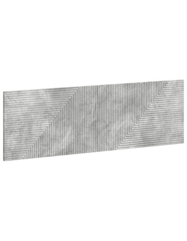Testiera da Muro HAARLEM Grigio Cemento Legno ingegnerizzato