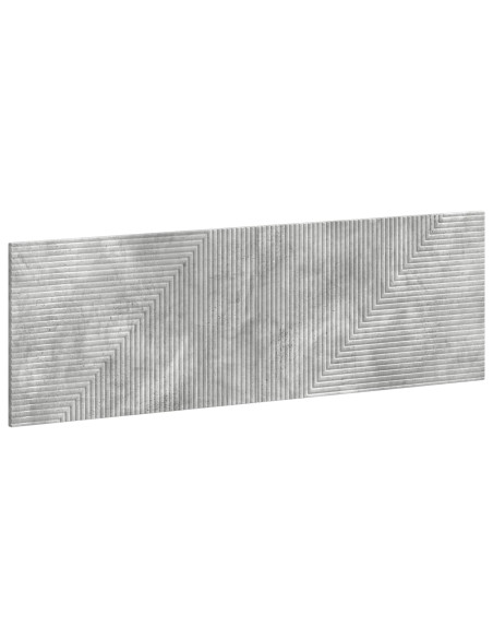 Testiera da Muro HAARLEM Grigio Cemento Legno ingegnerizzato