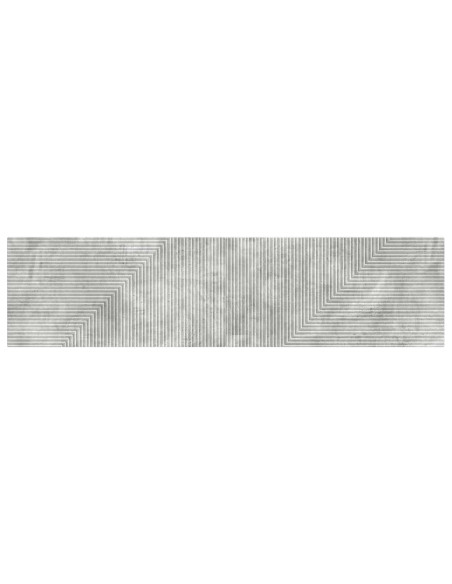 Testiera da Muro HAARLEM Grigio Cemento Legno ingegnerizzato