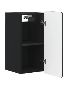 Armadio da bagno a muro ZWOLLE Nero 30 x 31 x 63 cm 2