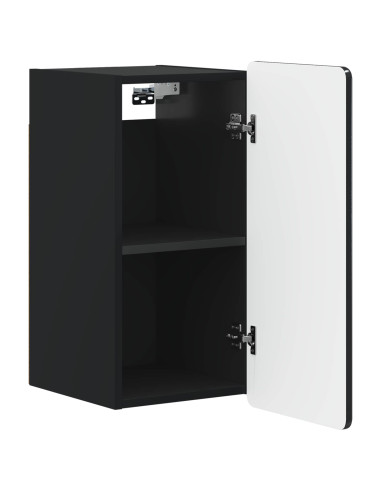 Armadio da bagno a muro ZWOLLE Nero 30 x 31 x 63 cm