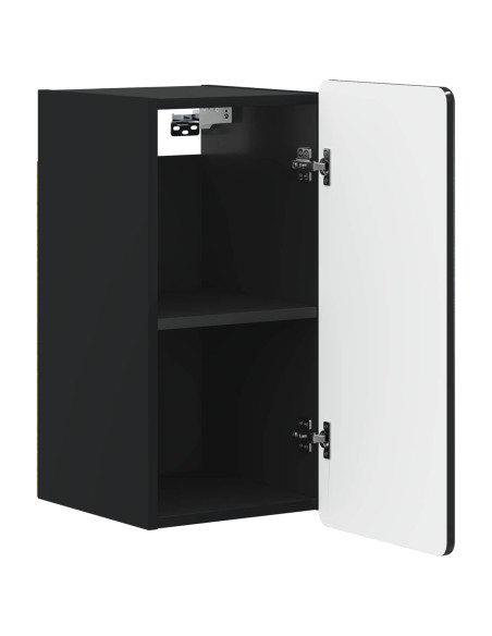 Armadio da bagno a muro ZWOLLE Nero 30 x 31 x 63 cm