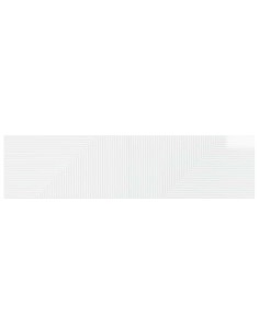 Testiera da Muro HAARLEM Bianco Lucido Legno ingegnerizzato 2