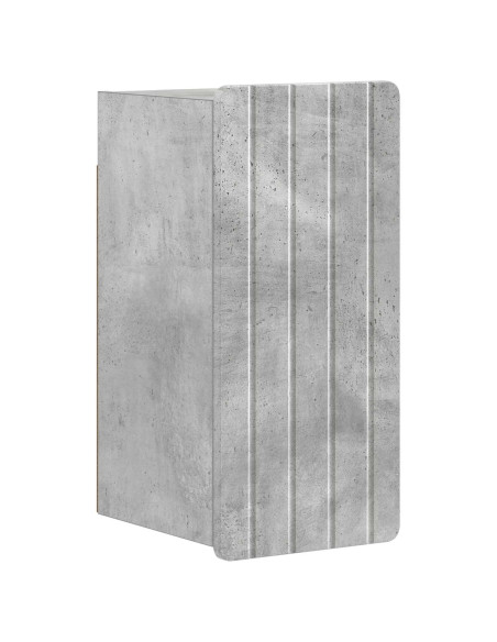 Armadio da bagno a muro ZWOLLE Grigio Cemento 30 x 31 x 63 cm