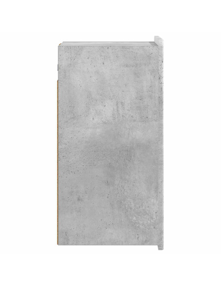 Armadio da bagno a muro ZWOLLE Grigio Cemento 30 x 31 x 63 cm