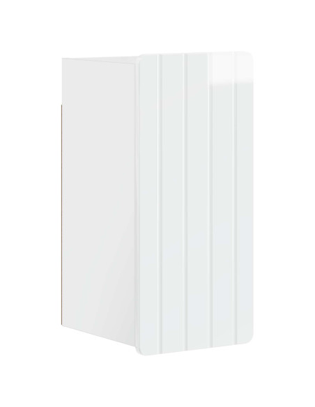 Armadio da bagno a muro ZWOLLE Bianco Lucido 30 x 31 x 63 cm