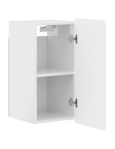 Armadio da bagno a muro ZWOLLE Bianco Lucido 30 x 31 x 63 cm